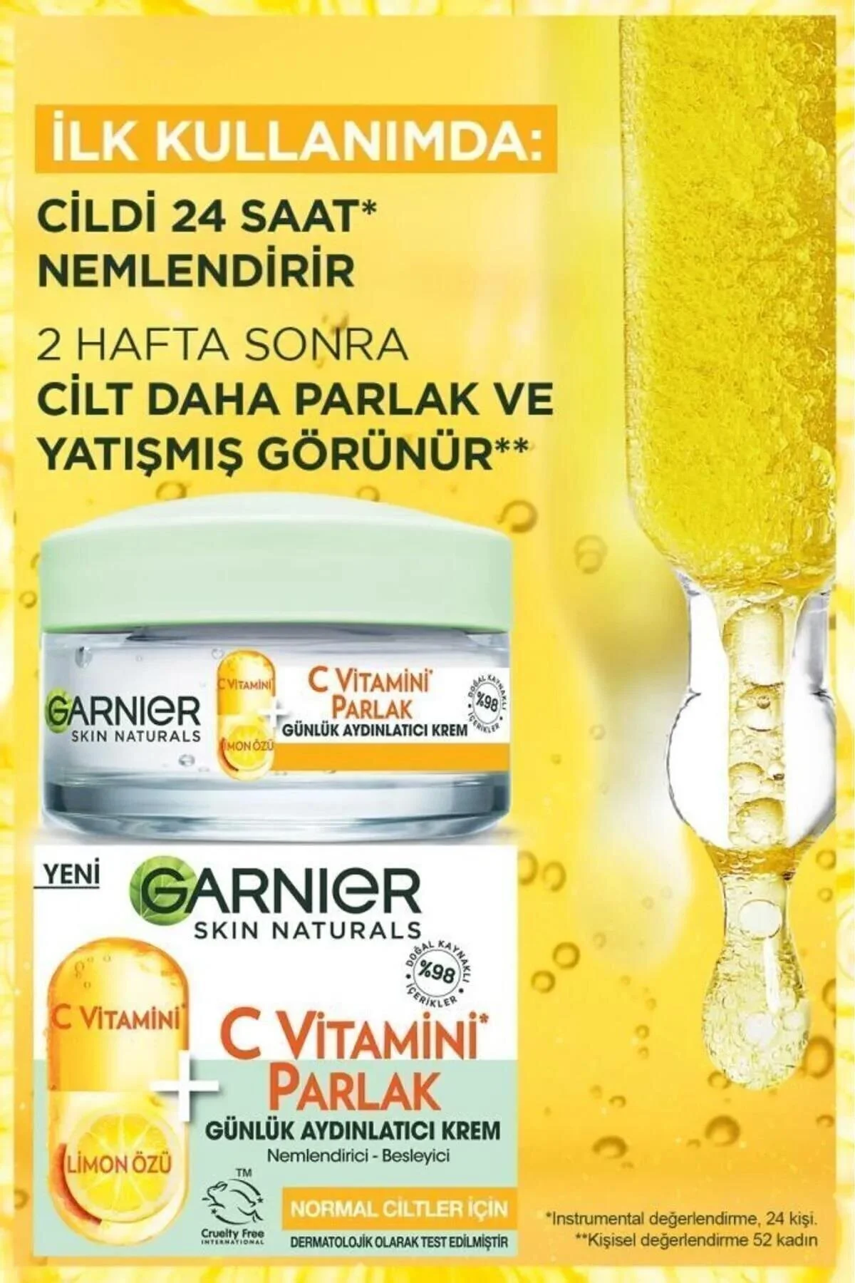C Vitamini Parlak Günlük Aydınlatıcı Krem